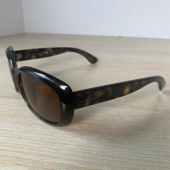 Ray-Ban JACKIE OHH RB4101 710/T5 Cat Eye Tortoise Shell 58-17-135 FRAMES ONLY - Picture 3 of 8